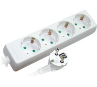 Удлинитель 4 гнезда, 5м, с заземлением, baby protect, e.es.4.5.zb Enext