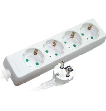 Удлинитель 4 гнезда, 5м, с заземлением, baby protect, e.es.4.5.zb Enext
