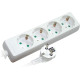 Удлинитель 4 гнезда, 5м, с заземлением, baby protect, e.es.4.5.zb Enext s042011