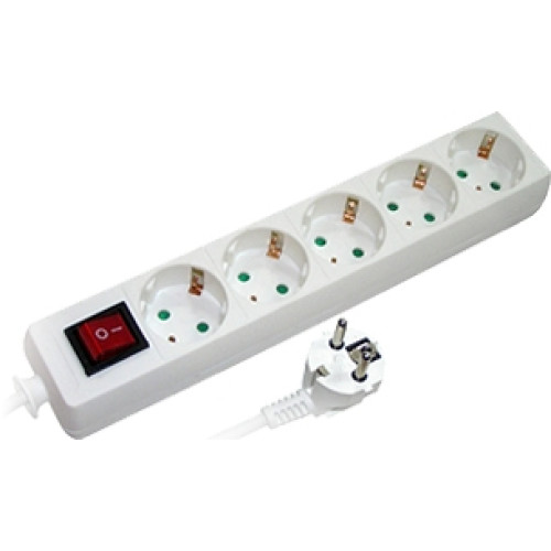 Удлинитель 5 гнезд, 3м, с заземлением, с выключателем, baby protect, e.es.5.3.zsb Enext s042019
