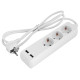 Удлинитель 3 гнезда, 1.5м, с заземлением с USB-зарядкой, baby protect, e.es.3.1.5.zb2.usb Enext s042128