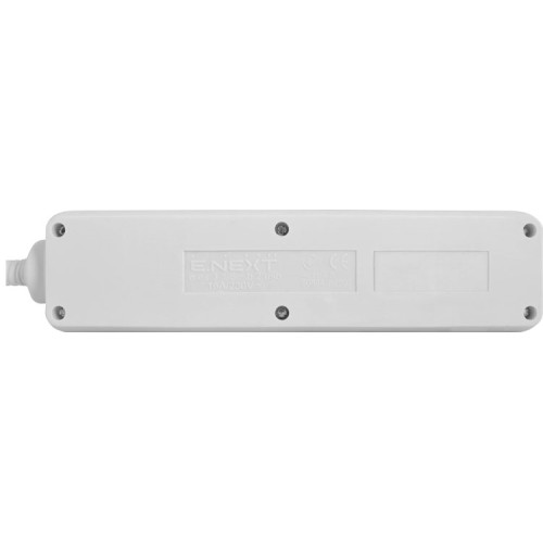 Удлинитель 3 гнезда, 1.5м, с заземлением с USB-зарядкой, baby protect, e.es.3.1.5.zb2.usb Enext s042128