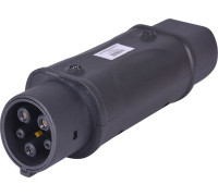 Переходник из Т2 на Т1, монолит, 32А, e.charge.adapter.T2-T1 Enext