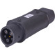 Переходник из Т2 на Т1, монолит, 32А, e.charge.adapter.T2-T1 Enext p085101