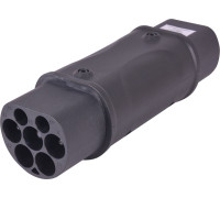 Переходник из Т2 на GBT, монолит, 32А, 1 фаза, e.charge.adapter.T2-GBT-1 Enext