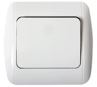 Выключатель одноклавишный с рамкой, e.install.stand.811 Enext