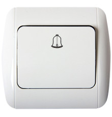 Выключатель звонка с рамкой, e.install.stand.811D Enext