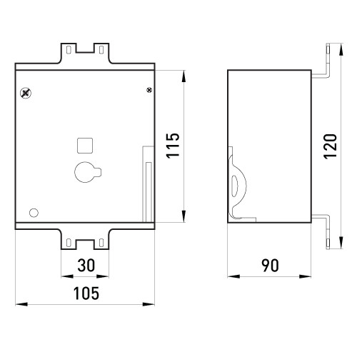 Привод электромагнитный 220В, e.industrial.ukm.100.MD.220 Enext i0090001