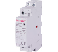 Модульный контактор 2р, 25А, 1NO+1NC, 220В, e.mc.pro.2.25.1NO+1NC Enext