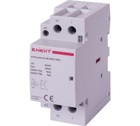 Модульный контактор 2р, 40А, 1NO+1NC, 220В, e.mc.pro.2.40.1NO+1NC Enext