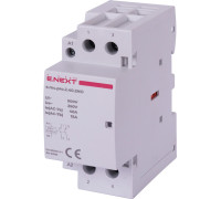 Модульный контактор 2р, 40А, 2NO, 220В, e.mc.pro.2.40.2NO Enext