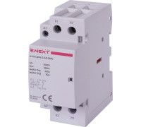 Модульный контактор 2р, 40А, 2NC, 220В, e.mc.pro.2.40.2NC Enext