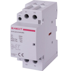 Модульный контактор 2р, 40А, 2NC, 220В, e.mc.pro.2.40.2NC Enext