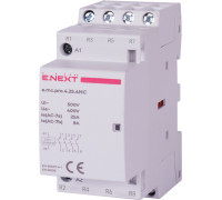 Модульный контактор 4р, 25А, 4NC, 220В, e.mc.pro.4.25.4NC Enext