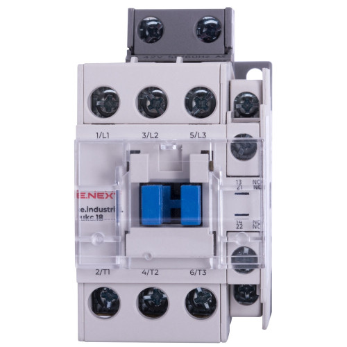Контактор 18A, 42В, 1no+1nc, e.industrial.ukc.18.42 Enext i.0090075