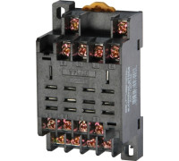 Разъем модульный для промежуточного реле 10А на 4 группы контактов, e.control.p104s Enext