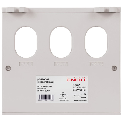 Реле защиты двигателя 40-200А, e.control.m02 Enext p0690002