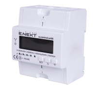 Счетчик трехфазный 10(100)А электронный класс 36526 (некоммерц.) RS485, e.control.w08 Enext