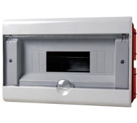 Корпус пластиковый 5-модульный встраиваемый, e.plbox.stand.w.05 Enext