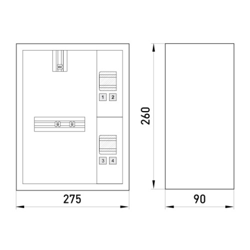 Силовая вилка переносная 3Р+N+Z, 400В, 32А, IP67, Tarel 3646-337