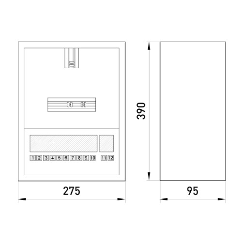 Силовая вилка переносная угловая 3Р+Z, 400В,32A,IP44, Tarel 3643-724