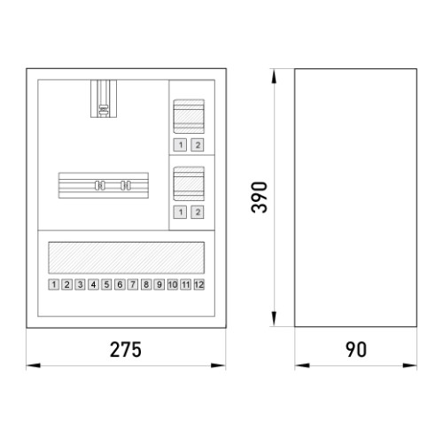 Силовая вилка переносная разборная 3Р+N+Z, 400В,32A,IP44, Tarel 3648-326
