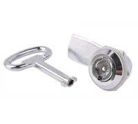 Замок двойная бородка, 22-25/50, металлический ключ, e.lock.01 Enext