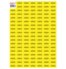 Самоклеящаяся наклейка 400В (40х20мм) 102 шт/лист, e.sticker.voltage.400.1 Enext