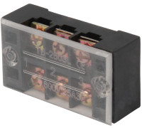 Клеммная колодка защищенная 25А, 3 полюса, e.tc.protect.25.3 Enext