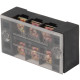 Клеммная колодка защищенная 25А, 3 полюса, e.tc.protect.25.3 Enext p056006