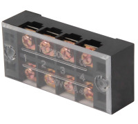Клеммная колодка защищенная 25А, 4 полюса, e.tc.protect.25.4 Enext