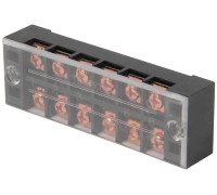 Клеммная колодка защищенная 25А, 6 полюсов, e.tc.protect.25.6 Enext
