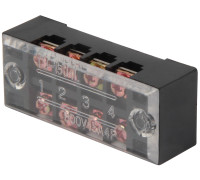 Клеммная колодка защищенная 45А, 4 полюса, e.tc.protect.45.4 Enext