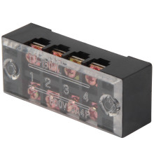 Клеммная колодка защищенная 60А, 4 полюса, e.tc.protect.60.4 Enext