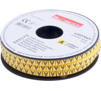 Маркер кабельный 2-4 кв.мм, A, 500 шт, e.marker.stand.2.4.A Enext