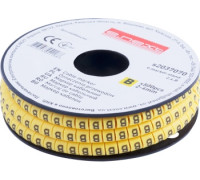 Маркер кабельный 2-4 кв.мм, B, 500 шт, e.marker.stand.2.4.B Enext