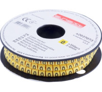 Маркер кабельный 3-6 кв.мм, 0, 350 шт, e.marker.stand.3.6.0 Enext