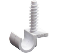 Клипса для трубы д.14 универсальная с дюбелем, e.pipe.uni.clip.stand.14 Enext
