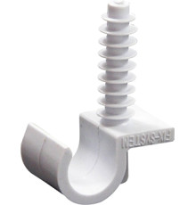 Клипса для трубы д.14 универсальная с дюбелем, e.pipe.uni.clip.stand.14 Enext