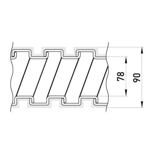 Металлорукав оцинкованный 80мм, изолированный (10м), e.met.sleeve.stand.proof.slfs.80 Enext s032047