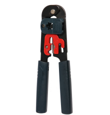 Инструмент для обжима коннекторов, зачистки и резки кабеля, e.tool.crimp.ht.208.m Enext