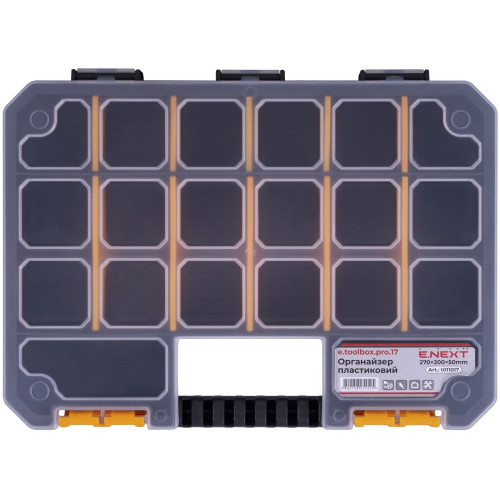 Органайзер пластиковый, 14" 270x200x50мм, e.toolbox.pro.17 Enext t011017