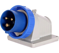Силовая вилка стационарная 3Р+N+Z, 400В, 16А, IP67, Tarel