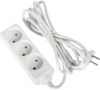 Удлинитель 3 гнезда, 7м, без заземлением, baby protect, e.es.3.7.b Enext