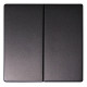 Клавиша двойная антрацит, e.lux.11021L.pn.anthracite Enext ins0040020