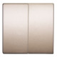 Клавиша двойная никель, e.lux.11021L.pn.nickel Enext ins0040019