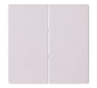 Клавиша двойная белая, e.lux.11021L.pn.white Enext