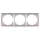 Рамка 3-местная, алюминий, e.lux.10064L.3.fr.aluminium Enext ins0040091