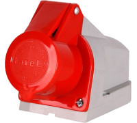 Силовая розетка стационарная 3Р+Z, 400В, 16А, IP44, Tarel