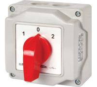 Пакетный переключатель в корпусе, 3p, 1-0-2, 16А, IP44, LK16/3.323-ОВ/45 TAREL
